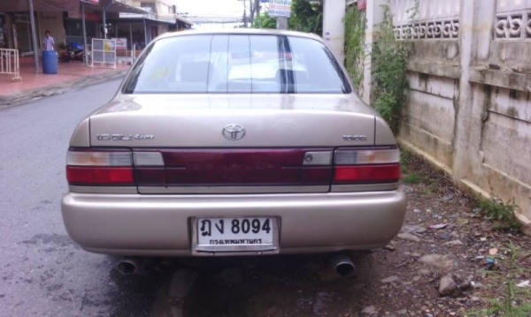 ขายด่วน COROLLAสามห่วง1.6 Auto รถบ้านแท้ 67000