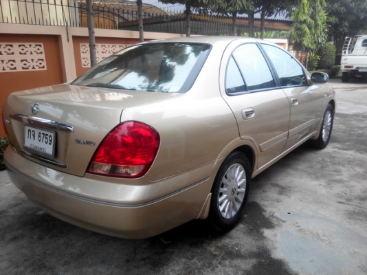 Nissan Sunny Neo 1.6 GL ปี 2005 MT ติดแก๊สหัวฉีดประหยัดสุดๆ พร้อมใช้งาน
