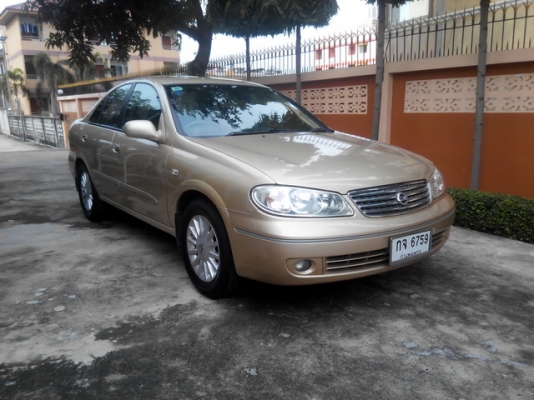 Nissan Sunny Neo 1.6 GL ปี 2005 MT ติดแก๊สหัวฉีดประหยัดสุดๆ พร้อมใช้งาน