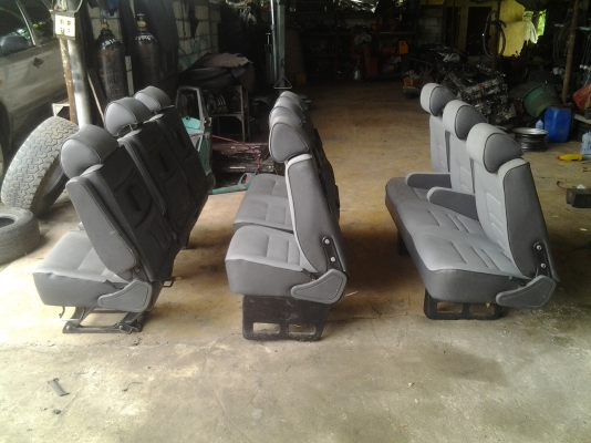 ขายเบาะรถตู้ครบชุดสภาพใหม่ครับ แต่มีขาดเป็นจุด ขาย 8500 บาทครับ ขายเบาะรถตู้ครบชุดสภาพใหม่ครับ แต่มีขาดเป็นจุด ขาย 8500 บาทครับ