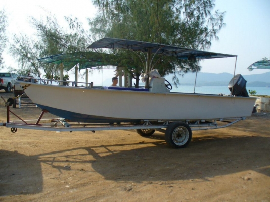 เรือไฟเบอร์ 20ฟุต (เรือเปล่า)