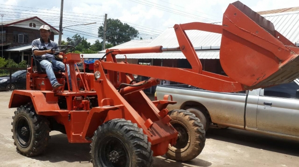 ขายรถตักล้อยางMITSUIเอวอ่อน2เพลา4WDเกียร์ตักโหลฮาร์