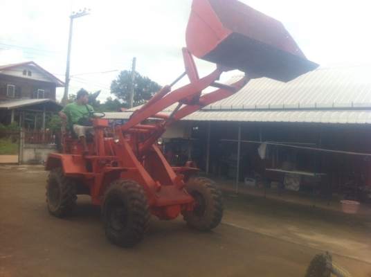 ขายรถตักล้อยางMITSUIเอวอ่อน2เพลา4WDเกียร์ตักโหลฮาร์