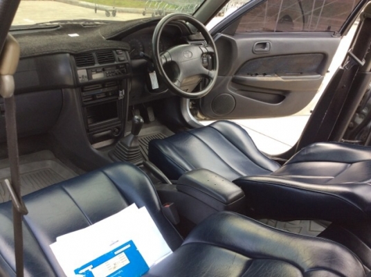 ขายรถโตโยต้า โคโรล่า ae111 ปี 98 เครื่องเดิม 1.6 เกียร์ธรรมดา airbag/abs เพาเวอร์ เบาะหนัง ไฟฟ้าทั้งคัน ปรับข้างไฟฟ้า พับไฟฟ้า ใช้ได้หมด แอร์เย็นฉ่ำ ตัวถังสวยมาก ไม่มีชน ตะเข็บเดิมทั้งคัน รถขับดีมาก พร้อมใช้ครับ