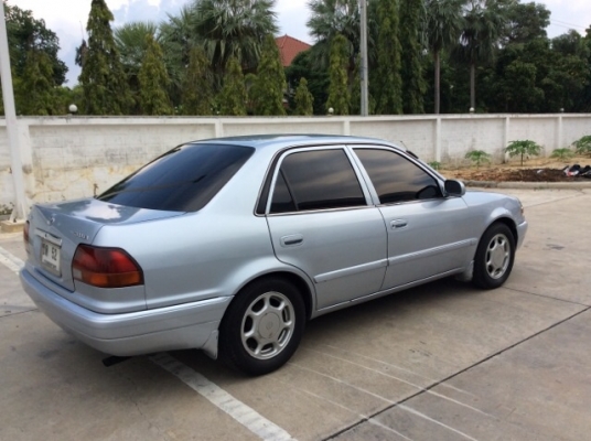 ขายรถโตโยต้า โคโรล่า ae111 ปี 98 เครื่องเดิม 1.6 เกียร์ธรรมดา airbag/abs เพาเวอร์ เบาะหนัง ไฟฟ้าทั้งคัน ปรับข้างไฟฟ้า พับไฟฟ้า ใช้ได้หมด แอร์เย็นฉ่ำ ตัวถังสวยมาก ไม่มีชน ตะเข็บเดิมทั้งคัน รถขับดีมาก พร้อมใช้ครับ