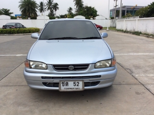 ขายรถโตโยต้า โคโรล่า ae111 ปี 98 เครื่องเดิม 1.6 เกียร์ธรรมดา airbag/abs เพาเวอร์ เบาะหนัง ไฟฟ้าทั้งคัน ปรับข้างไฟฟ้า พับไฟฟ้า ใช้ได้หมด แอร์เย็นฉ่ำ ตัวถังสวยมาก ไม่มีชน ตะเข็บเดิมทั้งคัน รถขับดีมาก พร้อมใช้ครับ
