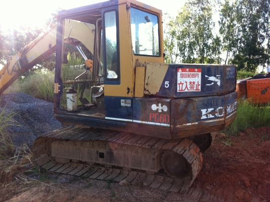 ขายด่วน แบ็คโฮ KOMATSU 60-5 เครื่องดี ปั๊มดี เร็วแรง เก่านอก เล่มทะเบียน + ตัวลาก สภาพพร้อมใช้งาน ขายด่วน แบ็คโฮ KOMATSU 60-5 เครื่องดี ปั๊มดี เร็วแรง เก่านอก เล่มทะเบียน + ตัวลาก สภาพพร้อมใช้งาน