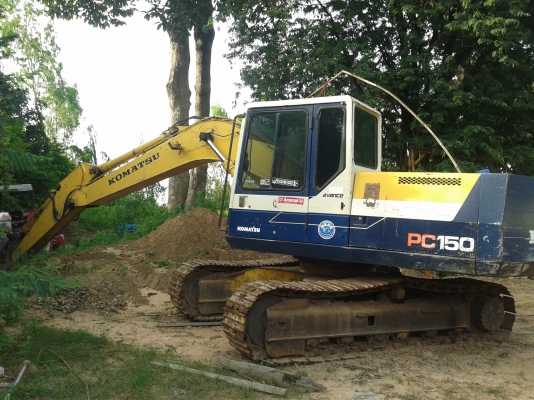 ขาย PC150 รุ่น5 ไฟฟ้าครบ เครื่องเดิม ปั๊มเดิม แอร์เย็นบูม อาร์มสวย