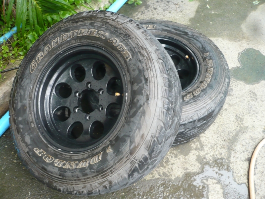 แม็กหยดน้ำ8x16พร้อมยาง แม็กหยดน้ำ8x16พร้อมยาง