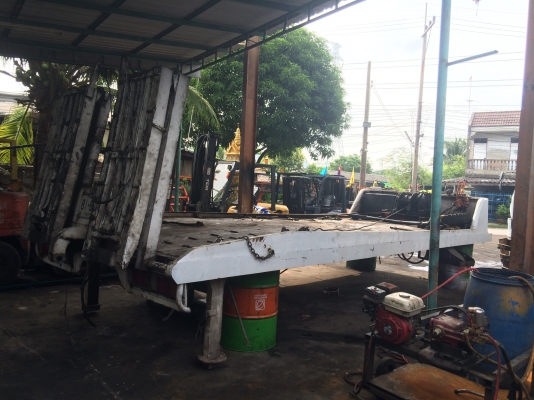 ขายกระบะพร้อมสะพานยาว 6.91 เมตร กว้าง 2.50 เมตร ราคา 48,000 บาท 086-7809400