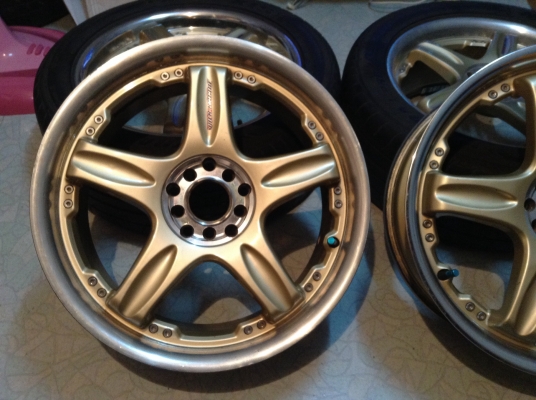 แม็ก Volk Gtc ขอบ 18 นิ้วกว้าง 7.5 นิ้ว 4 วง 5 รู 114/ 5รู 100