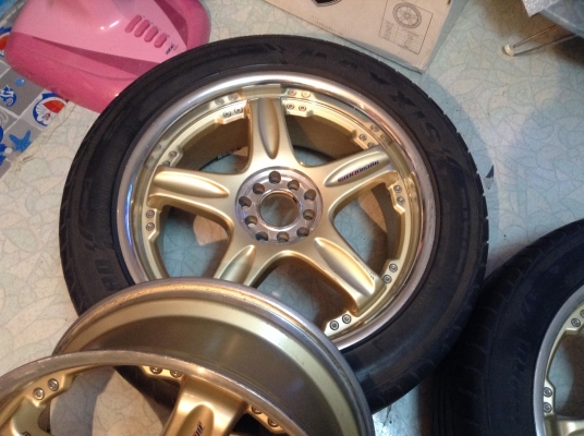 แม็ก Volk Gtc ขอบ 18 นิ้วกว้าง 7.5 นิ้ว 4 วง 5 รู 114/ 5รู 100