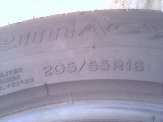 ยาง 205/55/16 ปี 12 ชุด 4 เส้น 2000 บาท