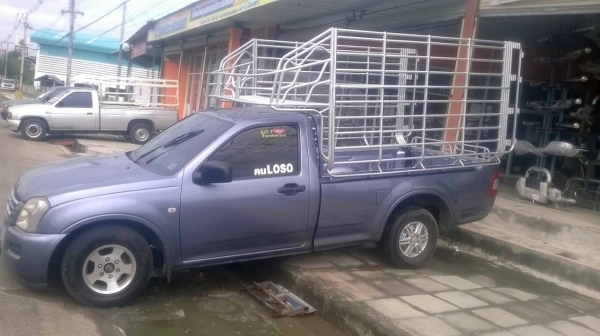 ขายกระบะ อีซูซุ D-MAXปี48เครื่อง2.5 สภาพพร้อมใช้งาน เครื่องดี แชชซีดี พร้อม คอกเหล็ก