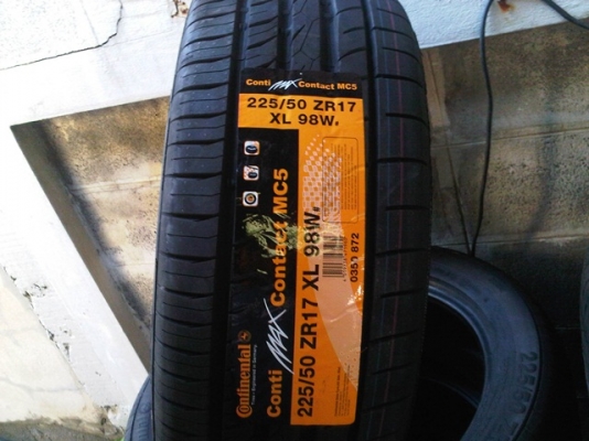 ยางใหม่ Continental รุ่น Conti Max Contact Mc5 ปี 2014