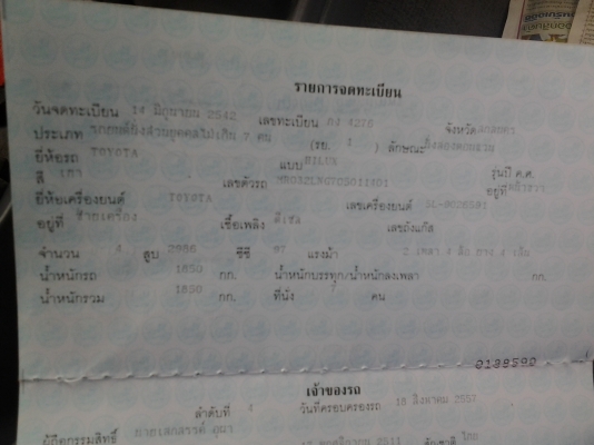 TOYOTA SPORT RIDER 3.0 โฟวีล เกียร์ธรรมดาปี42 แอรแบค ABS รถผู้บริหารใช้