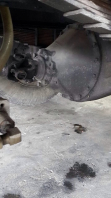 ขาย6ล้อ มิสซู FK457รถยกพร้อมเครน 10เกียร์ สภาพพร้อมใช้