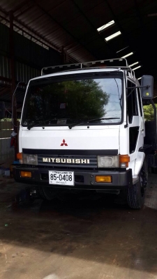 ขาย6ล้อ มิสซู FK457รถยกพร้อมเครน 10เกียร์ สภาพพร้อมใช้