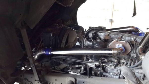 ขาย6ล้อ มิสซู FK457รถยกพร้อมเครน 10เกียร์ สภาพพร้อมใช้