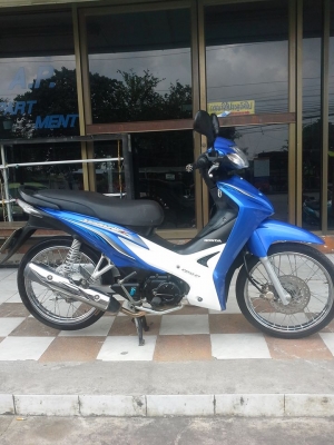 ราคาถูกกันอีกแล้ว Honda Wave 110 i สีน้ำเงินขาว รถสวย ประหยัดน้ำมัน ราคาถูกกันอีกแล้ว Honda Wave 110 i สีน้ำเงินขาว รถสวย ประหยัดน้ำมัน