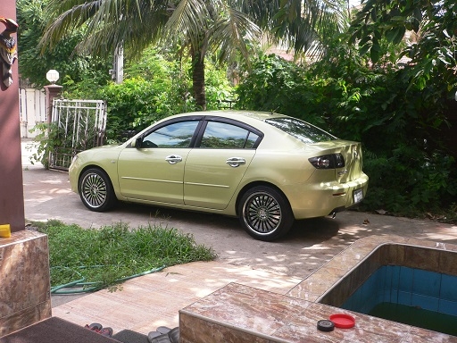 ขายรถ MAZDA 3 1.6 V  ตัว TOP ABS AIRBAG 2ใบ ออโต้  ปี2008 ไม่เคยติดแก็ส