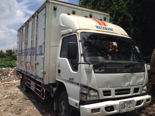 ขายรถ 6 ล้อ  อีซูซุ NQR ปี 51 เครื่อง 150 แรง ตู้สิบบาน ยาว 5.50 เมตร