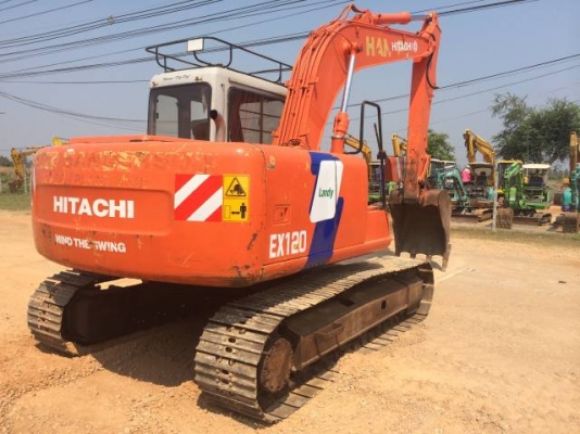 ขายรถแบคโฮ HITACHI EX120-2 ระบบไฟฟ้าเต็ม นำเข้าจากญี่ปุ่น สภาพสวย มี VDO การทำงานครับ