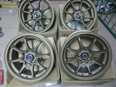 ล้อใหม่แกะกล่องCE28 ขอบ15 กว้าง7 ET35 4/100-114