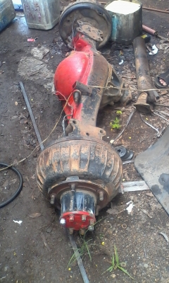 เพลาอีซุ หกล้อ