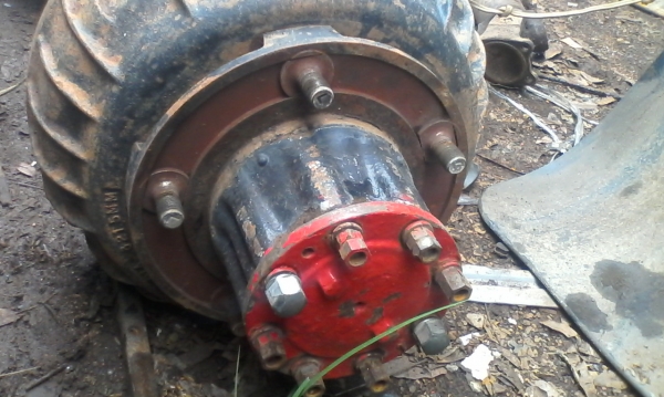 เพลาอีซุ หกล้อ