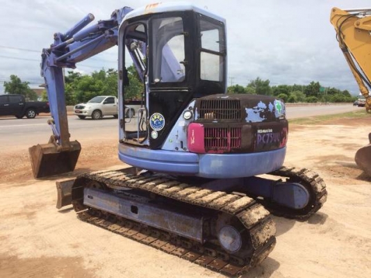 ขายรถแบคโฮ KOMATSU PC75UU-2 คอลโทรลสั้น ปั้มนิ้ว สภาพสวยพร้อมใช้ นำเข้าจากญี่ปุ่น มีVDOการทำงานครับ ขายรถแบคโฮ KOMATSU PC75UU-2 คอลโทรลสั้น ปั้มนิ้ว สภาพสวยพร้อมใช้ นำเข้าจากญี่ปุ่น มีVDOการทำงานครับ