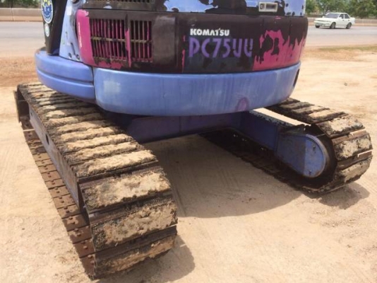 ขายรถแบคโฮ KOMATSU PC75UU-2 คอลโทรลสั้น ปั้มนิ้ว สภาพสวยพร้อมใช้ นำเข้าจากญี่ปุ่น มีVDOการทำงานครับ ขายรถแบคโฮ KOMATSU PC75UU-2 คอลโทรลสั้น ปั้มนิ้ว สภาพสวยพร้อมใช้ นำเข้าจากญี่ปุ่น มีVDOการทำงานครับ