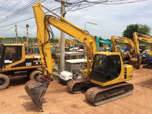 ขายรถแบคโฮ KOMATSU PC130-6 ระบบไฟฟ้าเต็ม ปี 2002 ใบแทร็ค 70 สภาพสวยมาก รถนอกนำเข้า มีVDOการทำงานครับ
