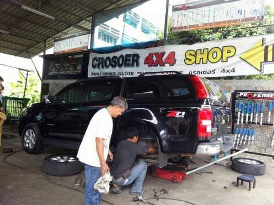 รับแก้ปัญหาช่วงล่างรถกระบะ Chevrolet by Shock Profender