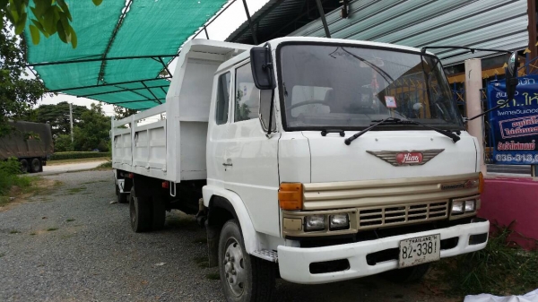 HINO 6 ล้อดั้มใหญ่ 185 แรง กระบะใหม่