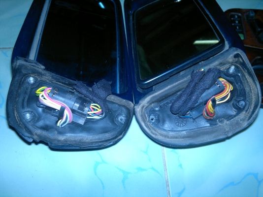 กระจกมองข้าง benz C220 พับไฟฟ้า พร้อม สวิตช์