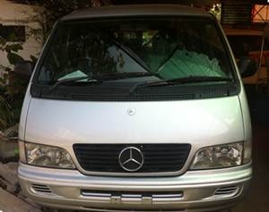 ขายรถตู้ 12 ท่ีนั่ง  benz MD100 เครื่องดีเซล 5สูบ