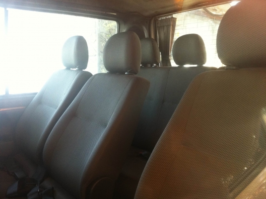 ขายรถตู้ 12 ท่ีนั่ง  benz MD100 เครื่องดีเซล 5สูบ