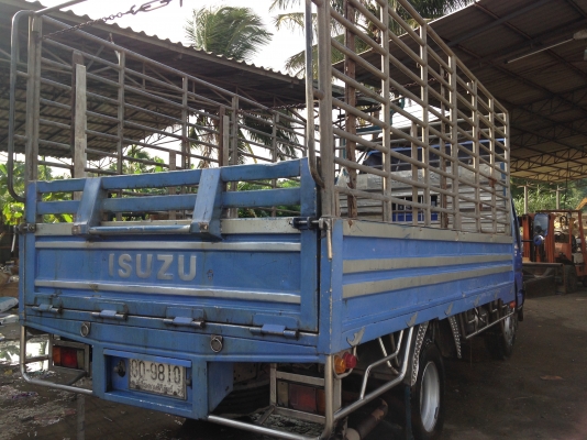 ขายNQR 120รถห้าง กระบะเลสยาว4.3เมตรหัวสวย คัทซสวย ใหญ่ซีใหญ่พิเศษเครื่อง4HF120ฝาขาว