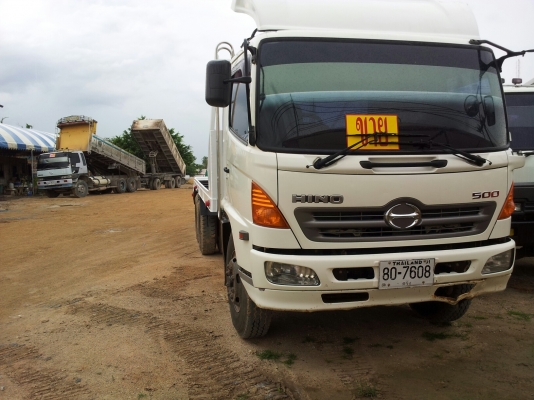 รถย้าย hino 500 series 2 เพลา 260 แรงรถสวยมาก รถย้าย hino 500 series 2 เพลา 260 แรงรถสวยมาก