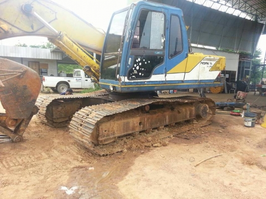 **620,000 บ.ต่อรอง**ขายแบคโฮ ยอดนิยม KOBELCO MARK3 SK 200 ไฟฟ้าตัด เครื่องเดิมปั้มเดิม เครื่องMITSU 6D31-135HP 6สูบ เครื่องดีแน่นดี แรง ไม่เยิ้ม ปั้มK3V แห้ง แรง ทำงานดีเร็ว ไม่โหลด บูมอาร์มดี มีปะ1แผล บุ้งกี๋ดีไม่ผุ บูท/สลัก แน่นดีใช้ได้ เอวดีมีขยับนิดๆ
