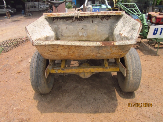 รถดั๊มเปอร์ พร้อมเครื่องคูโบต้า 8.5 สภาพพร้อมใช้