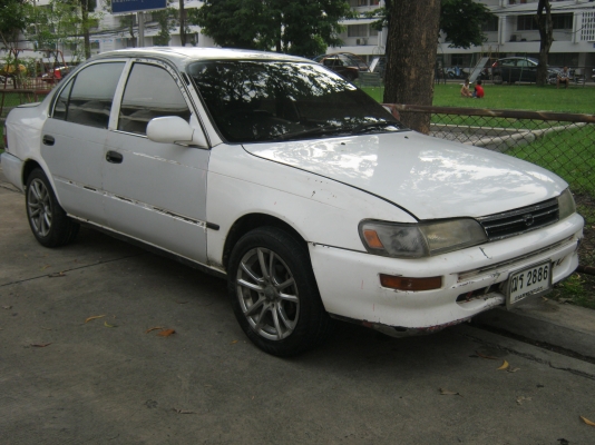 ขายToyota เก๋งรุ่นสามห่วงปี94ใช้แก๊ส/น้ำมัน ขับดี บางๆ33000