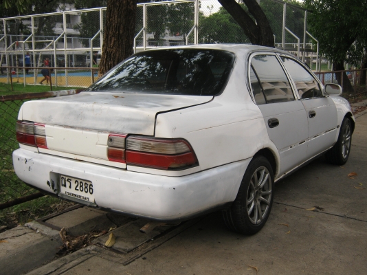 ขายToyota เก๋งรุ่นสามห่วงปี94ใช้แก๊ส/น้ำมัน ขับดี บางๆ33000