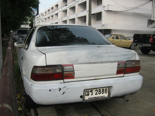 ขายToyota เก๋งรุ่นสามห่วงปี94ใช้แก๊ส/น้ำมัน ขับดี บางๆ33000