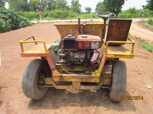 รถดั๊มเปอร์ พร้อมเครื่องคูโบต้า 8.5 สภาพพร้อมใช้