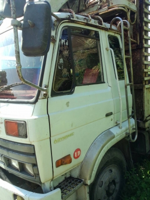 10ล้อ NISSAN CDA12MHRE 177แรงม้า รั้วเหล็ก เครื่องดี คัทซีสวย ราคาต่อรองได้ เล่มพร้อม.. 087-2976734