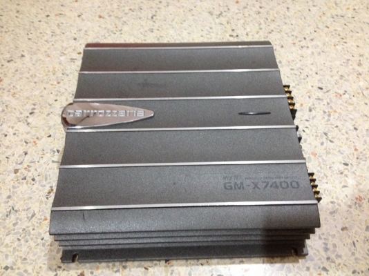 PIONEER GM X 7400 4CH 70W X 4 ของเก่าญี่ปุ่นสภาพสวย