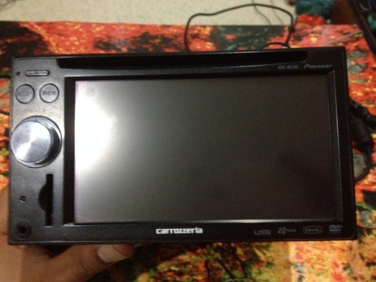 PIONEER AVIC MRZ80 DVD MP3 USB ของเก่าญี่ปุ่นสภาพสวย
