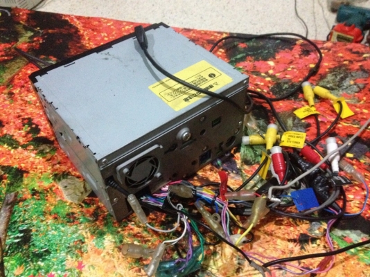 PIONEER AVIC MRZ80 DVD MP3 USB ของเก่าญี่ปุ่นสภาพสวย